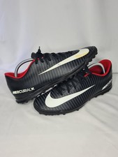 Nike MercurialX Astro Turf Trainers Black Red US 10 UK 9 EU 44 Football Shoes