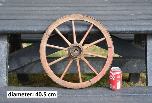 Vintage old wooden - cart, wagon