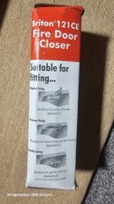 Briton Fire Door Closer 121CE Silver, Size 3, 950mm, Max 60kg