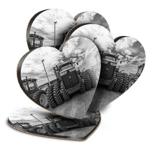 Heart mdf coasters - heart,