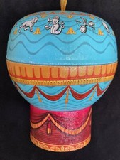 THE MONTGOLFIER 1783 COLLECTION:  Empty HOT AIR BALLOON Shaped SWEET TIN - USED