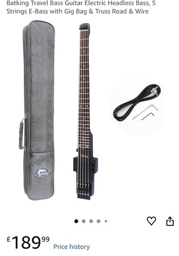 Travel bass guitar - travel,