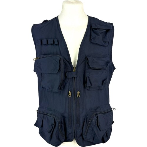 Gilet vintage large blue - gilet,