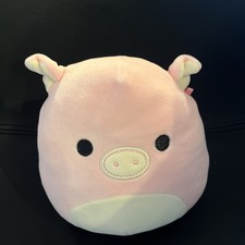 VGC Kellytoy Squishmallow Peter the Pink Pig 7" Plush Excellent Condition