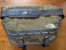 The North Face Messenger Bag Shoulder Bag Polyester Color Olive/Gray