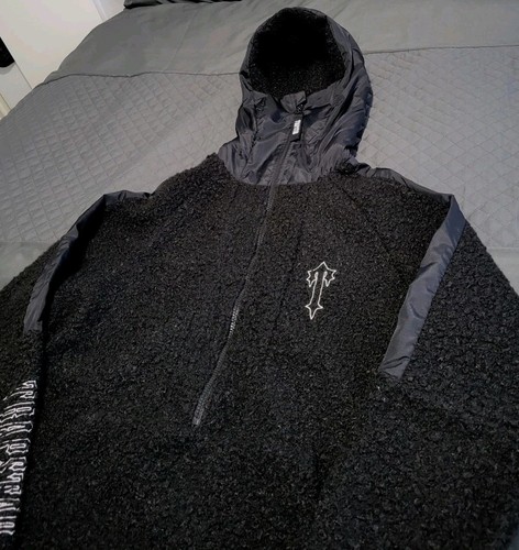 Super rare trapstar black - black, zip
