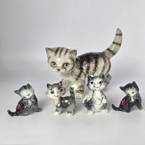 Goebel cats figurines bundle - cats,