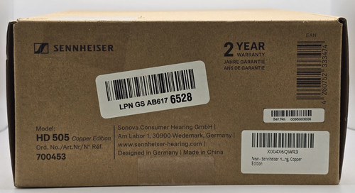 Sennheiser 505 wired - hd,