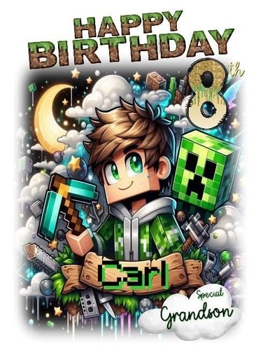 Minecraft style grandson any - minecraft,