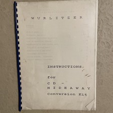 Wurlitzer instructions for - wurlitzer,