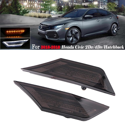 Pair smoked front led - pair,