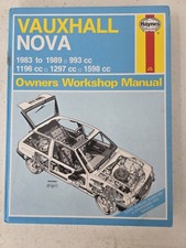 Vauxhall Nova inc GTE Haynes