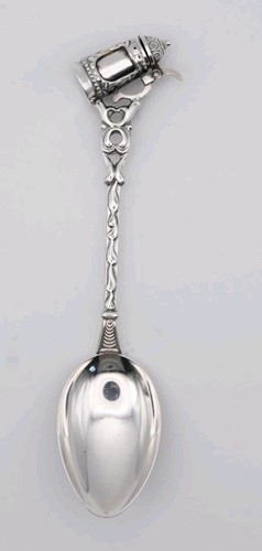 Vintage tankard spoon antique - vintage,