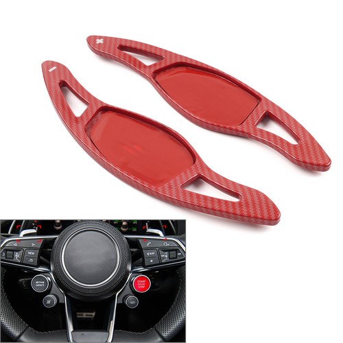 Red steering wheel shift - red,