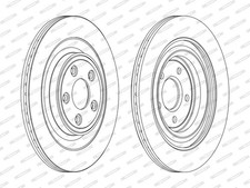 Brake Disc FERODO DDF1703C