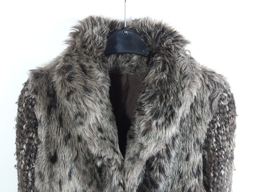 Astraka faux fur snow leopard - astraka,