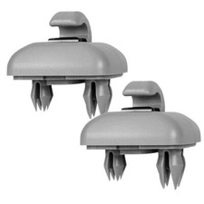 2pcs sun visor gray clip - 2pcs,