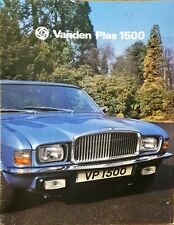 British Leyland Vanden Plas 1500 [Austin Allegro VdP] Brochure 1976 3164