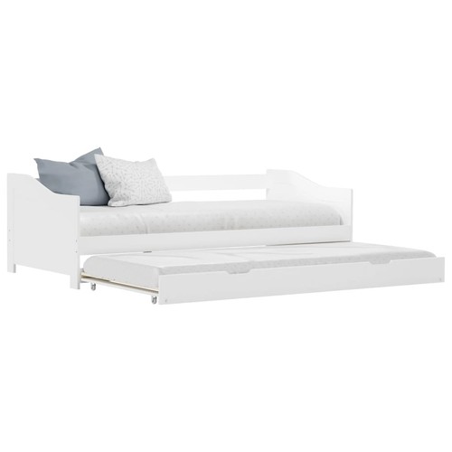 Sofa bed frame white pine - sofa,