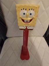Sponge Bob Squarepants Large Pez Dispenser Candy Dispenser  Excellent Condition