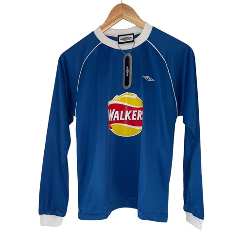 Blue long sleeved football - long,
