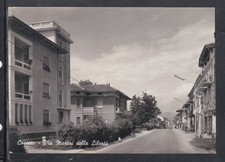 Postcard Cossato Via Martiri