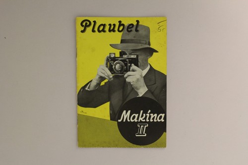 Brochure plaubel makina - plaubel, ii