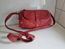 RADLEY LONDON DESIGNER WOMENS RED LEATHER SATCHEL SHOULDER CROSSBODY HANDBAG