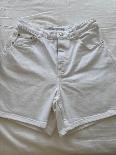 Zara white denim - denim, mom