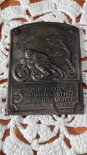 Plaque of the 3rd Motorcycle Meeting In Sestri Levante, April 13-14, 1952!