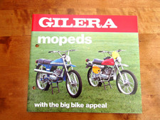 GILERA Enduro and Trial moped genuine Colour brochure, with specification
