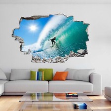 Surfer Blue Wave Sea Surfing