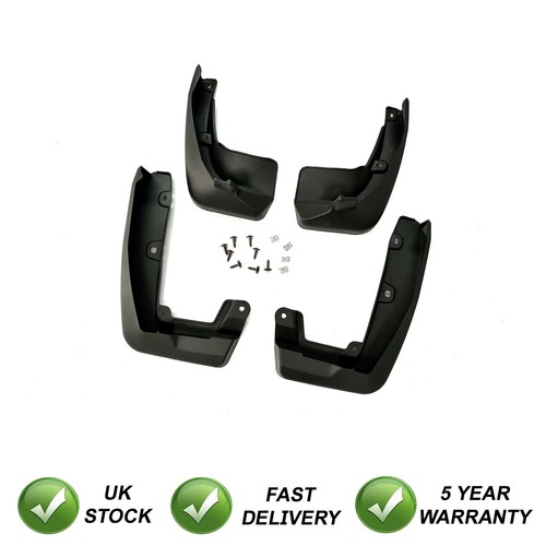 Full set rubber - full, mudflaps