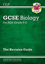 New Grade 9-1 GCSE Biology: AQA Revision Guide with Online Edition By CGP Books