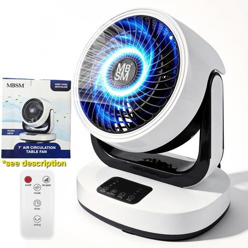 Mbsm air circulator desk - mbsm,