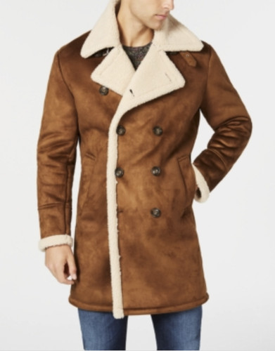 Guess men faux shearling - faux, coat