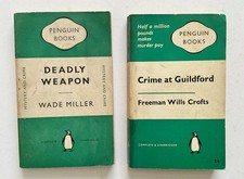 Vintage Penguin Crime x2