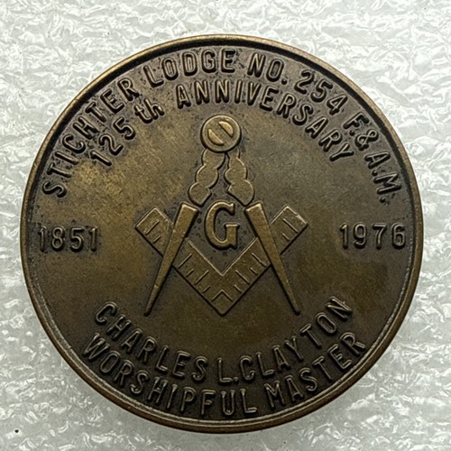 American masonic token - masonic,