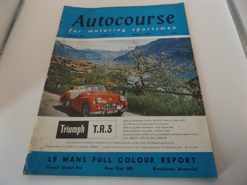 Autocourse magazine aug 1957 - autocourse,