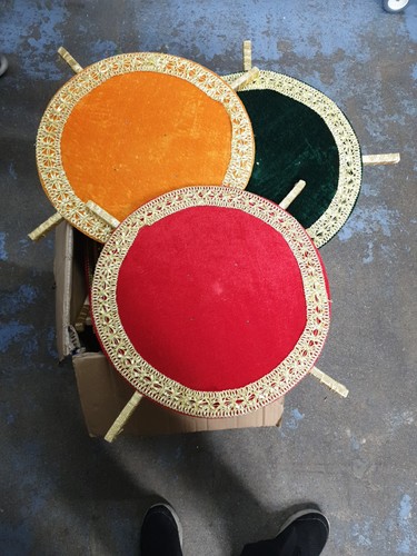 Mehndi plates pcs 18inch - plates,
