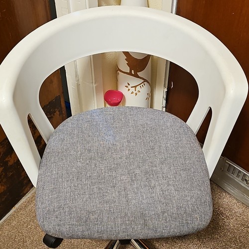 Nulaxy grey fabric swivel - nulaxy,