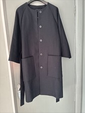 COS Women's Navy Blue Cotton