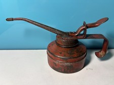 Vintage Pump Action Oil Can.
