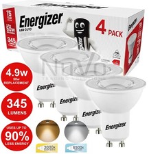 Energizer 4.9w GU10 LED Bulbs