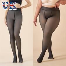 Thick Fleece Lined Tights Skin Colored Warm Pantyhose  for Women