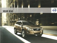 Volvo XC60 2009-2010 UK Market Sales Brochure S SE Premium Lux R Design SE