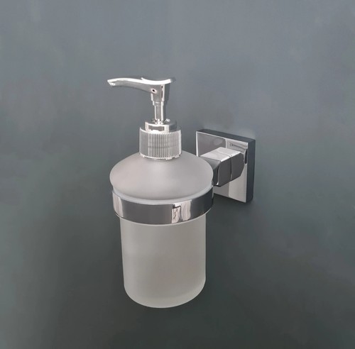 Wall mounted soap dispenser - mounted,