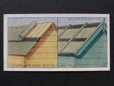 No.39 COVERING ROOF WITH BITUMEN FELT - Household Hints (Different) - Wills 1936