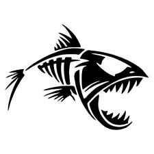 Funny SKELETON Decal Sticker