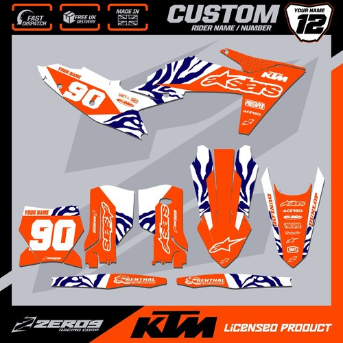 Ktm motocross graphics - graphics,, custom